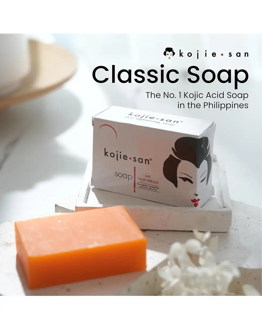 Original Kojie San Skin Lightening Soap Classic (65g / 120g)